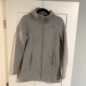 North Face Fleece Lined Soft Shell Jacket Size M